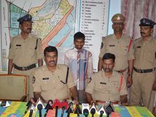 ఆస్పత్రి నుంచి పరారైన ఖైదీ అరెస్ట్ (ఫొటోలు)