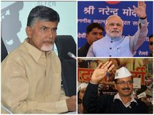 బెస్ట్ సీఎంలలో కేజ్రీ ఫస్ట్, బాబు థర్డ్: ప్రధానిగా మోడీకి మార్కులు