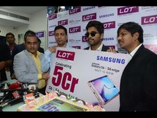 బ్రాండ్లలో లాట్ అదుర్శ్: అల్లు అర్జున్ (పిక్చర్స్)