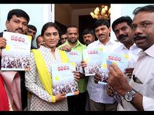  బొట్టుపెట్టి, స్వీట్ తినిపించారు: ఏ అవసరమున్నా ఫోన్ చేయాలన్న షర్మిల(పిక్చర్స్)
