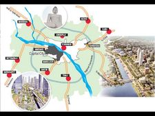 అమరావతి శంకుస్థాపనకి వెళ్తున్నారా: ఇదిగో రూట్‌మ్యాప్‌(ఫోటోలు)