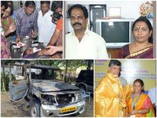 మేయర్ దంపతుల హత్య: నేడు చిత్తూరుకు బాబు, కొనసాగుతున్న బంద్(పిక్చర్స్)