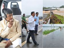 పాచి ఆహారం: 20 ఏళ్లలో చూడని వర్షాలు, బాబు ఏరియల్ సర్వే (ఫోటోలు)