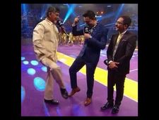 చంద్రబాబు తొడ గొట్టాడు: అమీర్ ఖాన్‌తో కలిసి చూశాడు