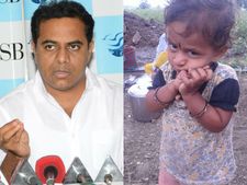 శాన్వి మృతికి సంతాపం: బోరుబావి యజమానిపై క్రిమినల్‌ కేసు పెట్టాలన్న కెటిఆర్