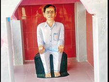 పుట్టినరోజు జేజేలు: సీఎం కెసిఆర్‌కు గుడి కట్టిన అభిమాని
