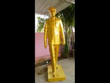 సస్యశ్యామలం: కాటన్ లాగా కాళేశ్వరం ప్రాజెక్టు వద్ద పెట్టనున్న కేసీఆర్ విగ్రహం ఇదే