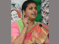 టీడీపీ మంత్రితో వైసీపీ ఎమ్మెల్యే భేటీ: బాబు బెదిరింపులకు భయపడేది లేదన్న రోజా