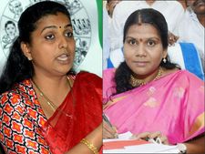గుడి దగ్గరనా, జగన్ గురించి మీకే తెలియదు: రోజాపై సుజాత, సింగపూర్లో నారాయణ