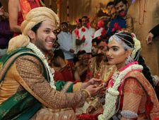గాలి కుమార్తె పెళ్లిలో ముత్యాలతో (వీడియో) 