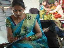 రెండూ ముఖ్యమే!: పరీక్ష రాసి పెళ్లి పీటలెక్కిన యువతి