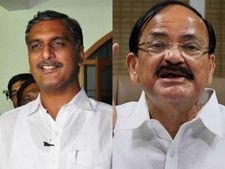 తెలంగాణలో క్యాష్‌లెస్ ఇబ్రహీంపూర్: హరీశ్‌కు వెంకయ్య అభినందనలు