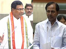 ఖమ్మం యార్డులో మళ్లీ ఉద్రిక్తత: అధికారులపై కాంగ్రెస్ దాడికి యత్నం, టీఆర్ఎస్ ఘర్షణ