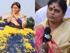 వైసిపి ప్రకటనతో అఖిలప్రియ ఆశ్చర్యం, విజయమ్మను కలిశారా?
