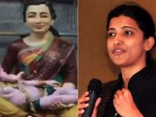 'అమ్రపాలి'ని దేవతను చేశారు: కలెక్టర్ క్రేజ్ పీక్స్, ఒడిలో గణేశుడి విగ్రహం..