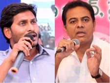 నంద్యాలలో రిపీట్: కేటీఆర్ ‘కథ’ వైయస్ జగన్ నోట!
