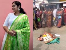 బతుకమ్మ చీర వివాదం: టీఆర్ఎస్ నాయకుడి భార్య గట్టి కౌంటర్, 'ఇప్పటికీ దొడ్డు బియ్యమే'