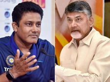 సీఎం చంద్రబాబు సూపర్, ఏపీకి సహకారానికి నేను సిద్ధం: అనిల్ కుంబ్లే ప్రశంసలు