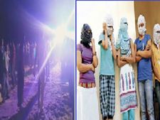 రికార్డింగ్‌ డ్యాన్సు అడ్డుకున్నారని...పోలీసులను చితక్కొట్టారు:మసాజ్ సెంటర్ల ముసుగులో...