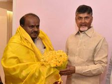 ఎన్డియేని ఓడించి దేశాన్ని కాపాడాలి...చంద్రబాబు నాయకత్వంలో పోరాటం:కర్ణాటక సిఎం కుమారస్వామి