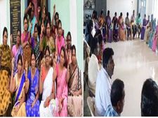 వెలుగు సిబ్బంది ఖాతాల్లోకి డబ్బుపై దుమారం...మా ఖాతాల్లో ఎందుకేశారు?:సంఘమిత్రల ఆగ్రహం
