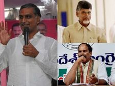 పంచాయతీ ఏపీ ప్రజలతో కాదు, బానిసత్వమేనా?: చంద్రబాబు, ఉత్తమ్‌లను ఏకేసిన హరీశ్
