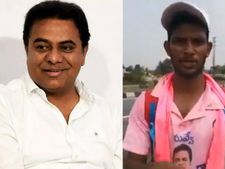 ఆంధ్రా యువకుడి అభిమానానికి ఫిదా! కేటీఆర్ ధన్యవాదాలు, అసలేం చేశారంటే.?