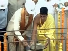 అమ‌రావ‌తికి కొత్త శోభ‌  : సచివాలయ టవర్ల నిర్మాణానికి శ్రీకారం : ప‌్రారంభించిన సీయం..