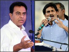 పొత్తులుండవు..! అందుకోసమేనా జగన్, కేటీఆర్ భేటీ..!