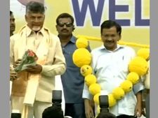 చంద్రబాబు గెలుపు దేశానికి దిక్సూచి: కేజ్రీవాల్: హైదరాబాద్ ను నేనే కట్టా: సీఎం