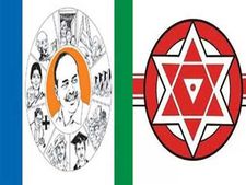 అర్ధరాత్రి లాఠీ ఛార్జీ: వైఎస్ఆర్ సీపీ, జనసేన పార్టీ ప్రతినిధుల అరెస్ట్..పోలీస్ స్టేషన్ వద్ద ఆందోళన