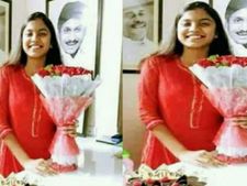 తండ్రి ప్రమాణ స్వీకారోత్స‌వాన్ని తిల‌కించ‌డానికి లండ‌న్ నుంచి వ‌చ్చిన కుమార్తె!