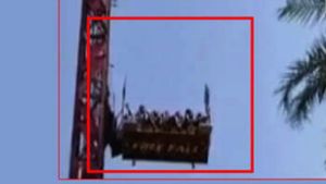 అమ్యూజ్‌మెంట్ పార్కులో ప్రమాదం... కుప్పకూలిన ఫ్రీఫాల్ టవర్