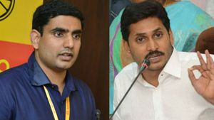 జగన్ ఓ స్కామ్ స్టార్ .. వాలంటీర్ల నియామకం ఓ కుంభకోణం అన్న లోకేష్