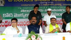 రాజకీయ బద్ధ శత్రువులు.. గురువు, మాజీ శిష్యుడు.. ఒకే స్టేజీ మీద దర్శనం, టెన్షన్ సీన్..! 