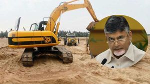 ఇసుక వారోత్సవాలు సిగ్గుచేటన్న బాబు .. ఇసుకాసురుల భరతం పట్టే వారోత్సవాలు చెయ్యాలని ఫైర్     