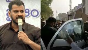 Anil Kumar Yadav: మంత్రి అనిల్ కుమార్ యాదవ్ కు నిరసనల సెగ: కాన్వాయ్ కు అడ్డు పడి మరీ.. !