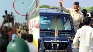  నల్ల జెండాలు..గోబ్యాక్ నినాదాలు: చంద్రబాబు పర్యటనకు వ్యతిరేకంగా: కార్యకర్తల బాహాబాహీ..!