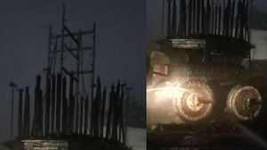 వెంకటేశ్వర స్వామివారి రథానికి దుండగుల నిప్పు: బ్రహ్మోత్సవాలకు ముస్తాబవుతున్న సమయంలో..