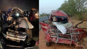  ఘోర రోడ్డు ప్రమాదం.. 13 మంది మృతి.. నుజ్జునుజ్జయిన కార్లు.. 
