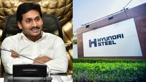 కడప స్టీల్ ఫ్యాక్టరీ ఏర్పాటుకు హుందాయ్ కంపెనీతో ఏపీ ప్రభుత్వం ఒప్పందం