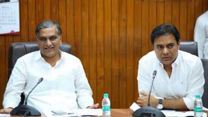 రంగనాయక సాగర్ ప్రారంభోత్సవ వేళ.. హరీశ్‌పై కేటీఆర్ సరదా కామెంట్స్.. ఏమన్నారంటే