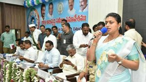 పూలు చల్లుకుంటూ..పూలదండలు వేసుకుంటూ: కరోనా వేళ రోజా కలకలం: సొంత పార్టీ నుంచే..!