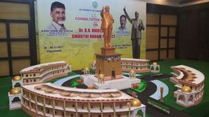 అమరావతిలో మరో టీడీపీ ప్లాన్ కు చెక్ - బెజవాడలో భారీ అంబేద్కర్ విగ్రహంతో స్మృతి వనానికి గండి..