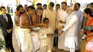 రాజధానిపై ట్విస్ట్: అమరావతి ముహుర్తానికే విశాఖలో శంకుస్థాపన - మోదీ కోసం జగన్ గజయత్నం - అంతలోనే..