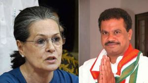సోనియాతో కోమటిరెడ్డి వెంకట్ రెడ్డి భేటీ.. టీ పీసీసీ చీఫ్ ప్రకటన నేపథ్యంలో ప్రాధాన్యం..