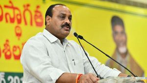 ఆ దేవుడి దయతో అని చెప్తే సరిపోతుందా జగన్ .. మాన్యాలపై ఉన్న శ్రద్ధ దేవుడిపై లేదా : అచ్చెన్నాయుడు  ధ్వజం 