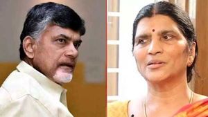  చంద్రబాబు కారణంగానే నిమ్మగడ్డ  భ్రష్టు; బాబు కబంధ హస్తాల నుండి బయటకు రా : లక్ష్మీ పార్వతి సలహా 