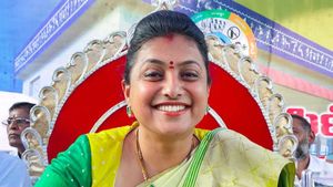  ఆ సందర్బాల్లో అక్కడ ఉండే కిక్కు వేరబ్బా అంటున్న ఎమ్మెల్యే రోజా.!మెరుపులు ఖాయమంటున్న ఫాన్స్.!