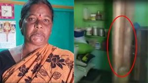 వామ్మో.. వంట గదిలో కరెంట్ పోల్.. చూని ఆశ్చర్యపోయిన ఎమ్మెల్యే.. ఎలా అంటే..